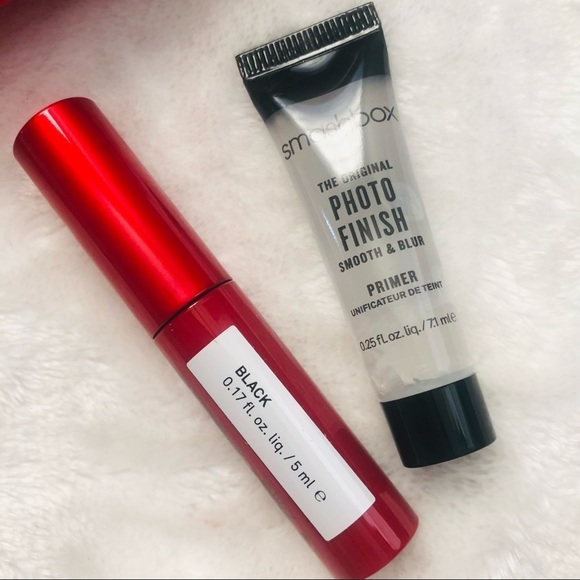 Smashbox Photo Finish Smooth & Blur Primer+Super Fanned-out Mascara + Makeup Bag - Picture 6 of 6